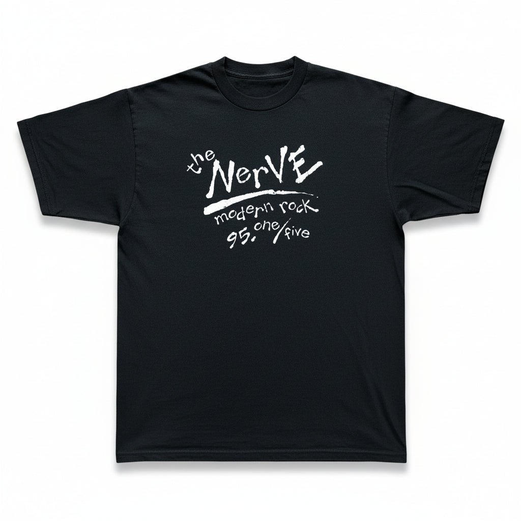 DISTRESSED 'THE NERVE' RADIO TEE